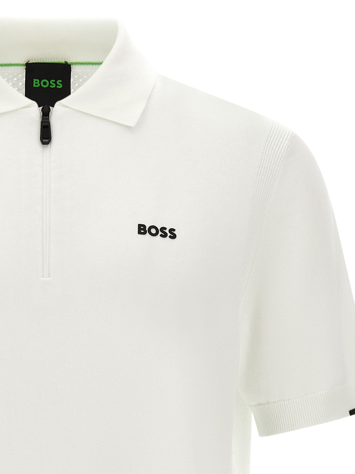 White 'Ever-X' polo shirt