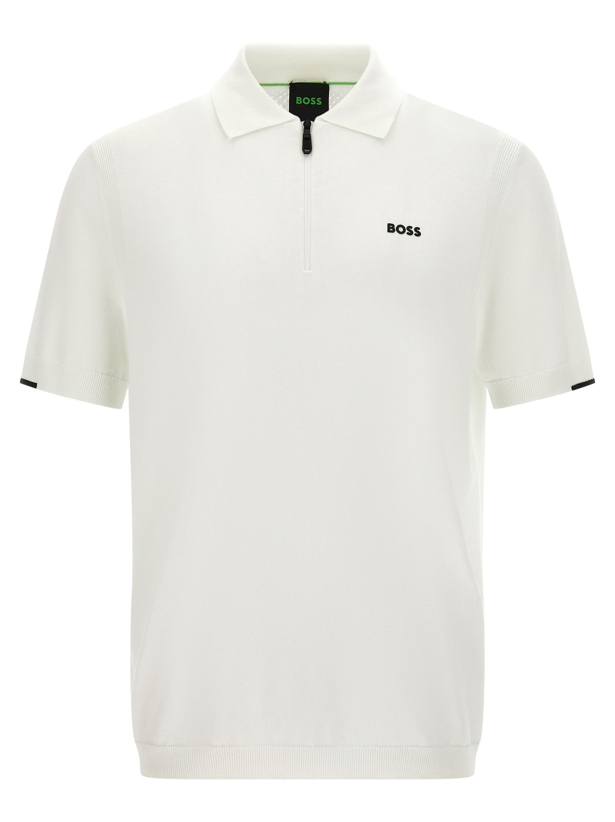 White 'Ever-X' polo shirt