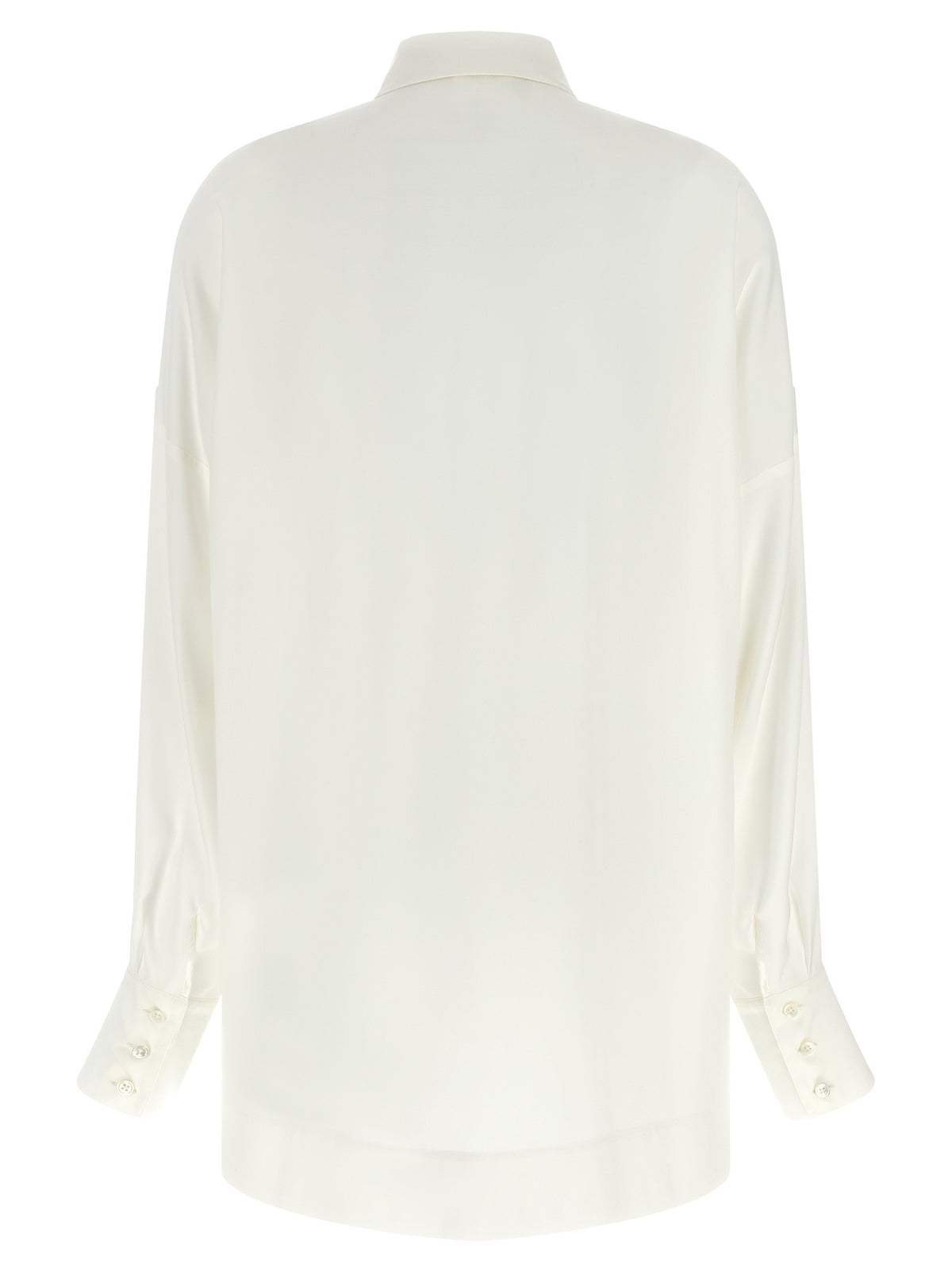 White jabot shirt