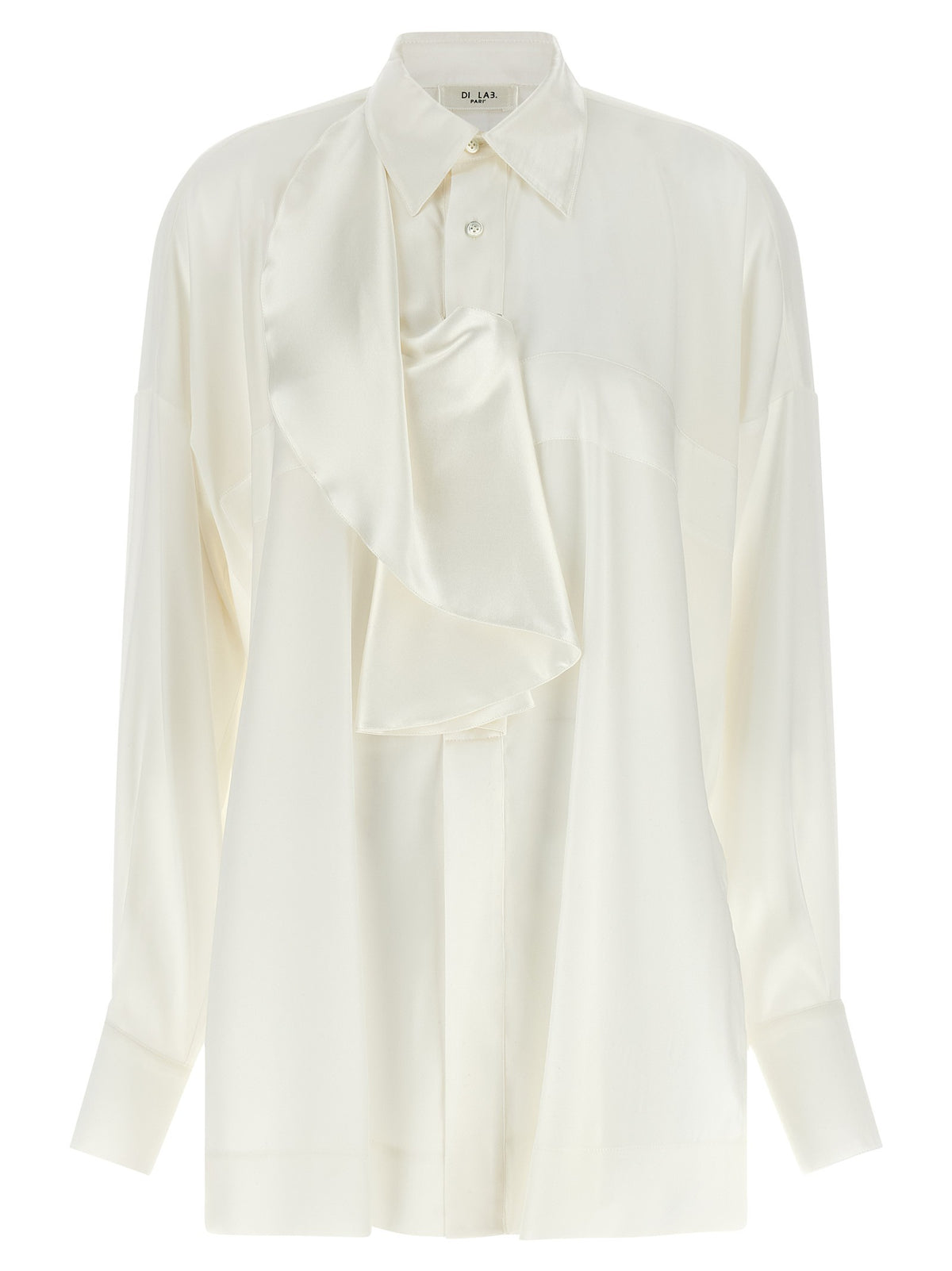 White jabot shirt