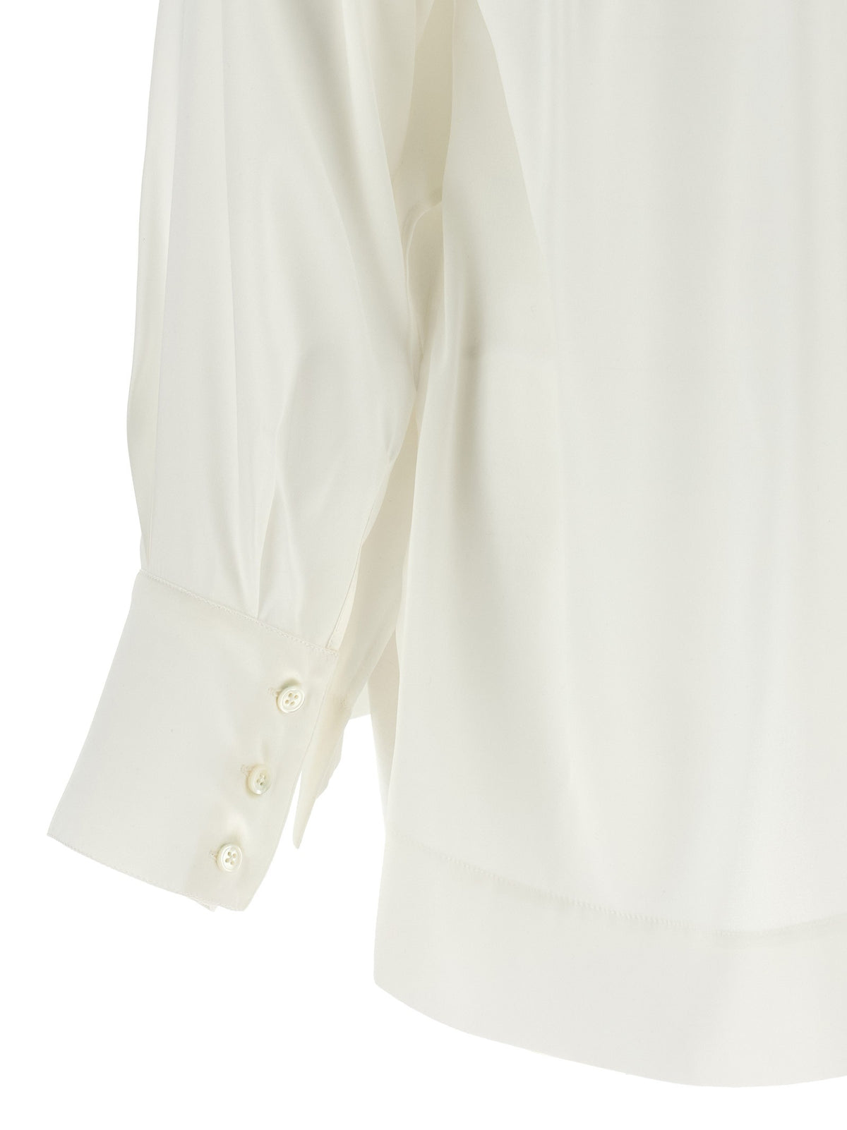 White jabot shirt