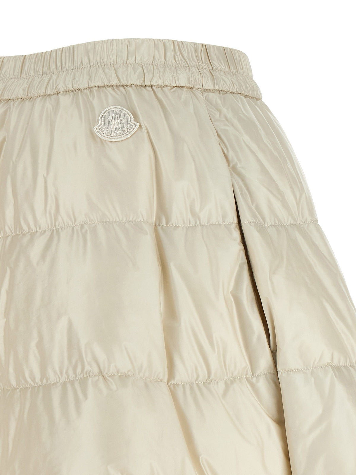 White padded skirt