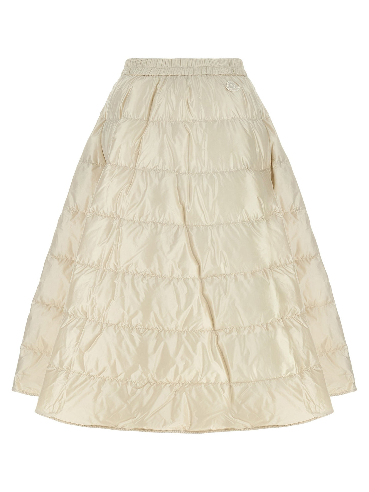 White padded skirt