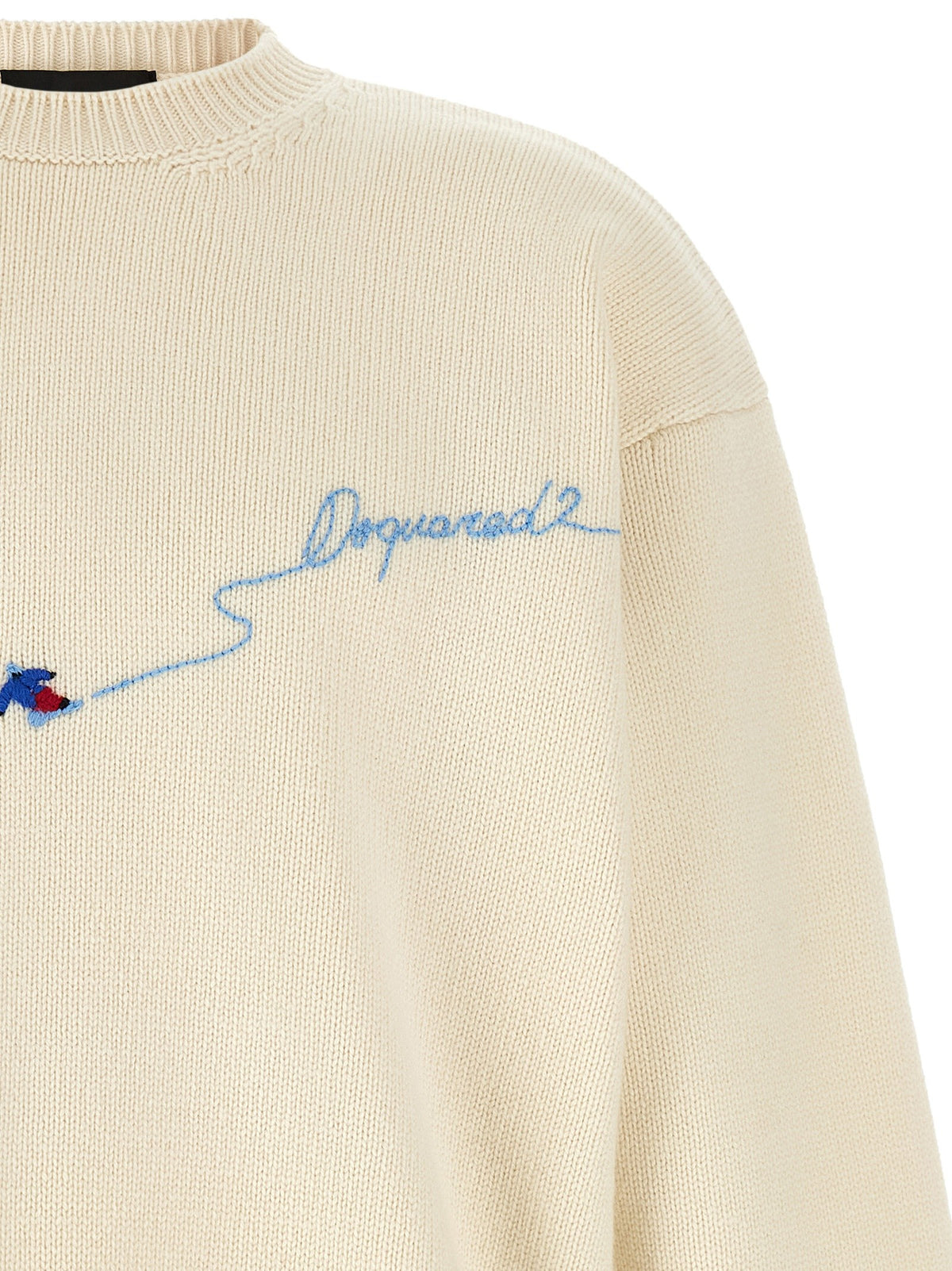 White 'Snowy Dream' sweater