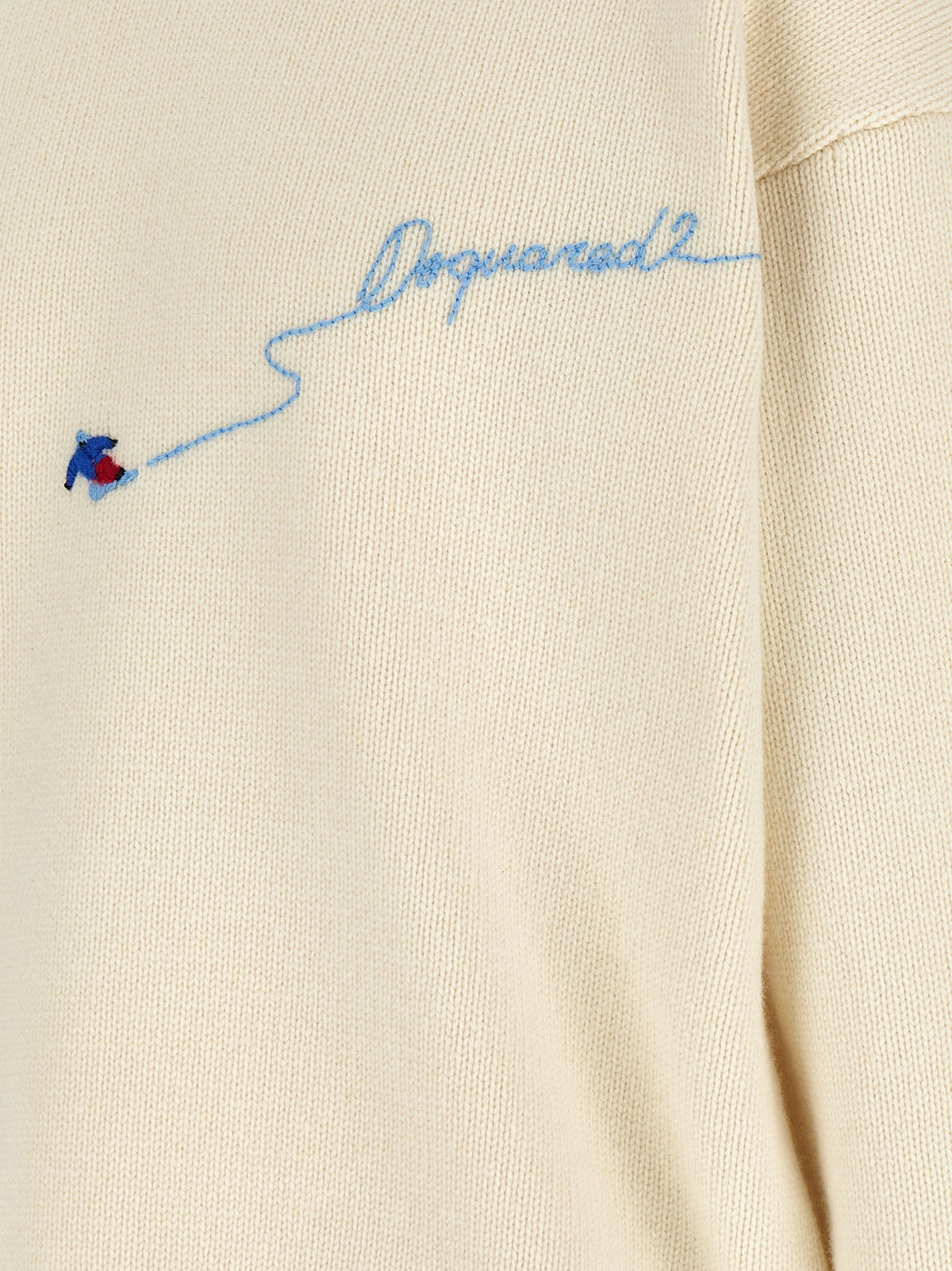 White 'Snowy Dream' sweater