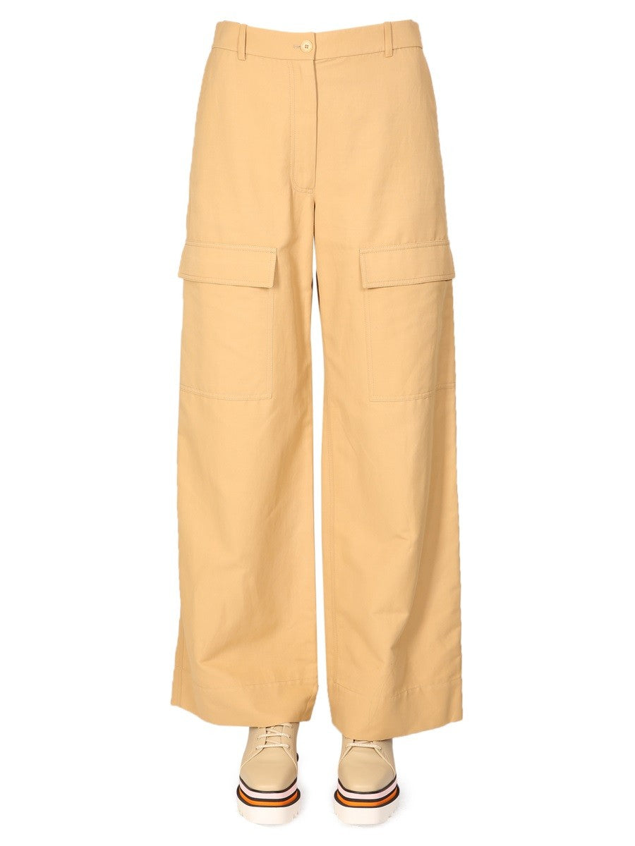 WIDE LEG CARGO PANTS