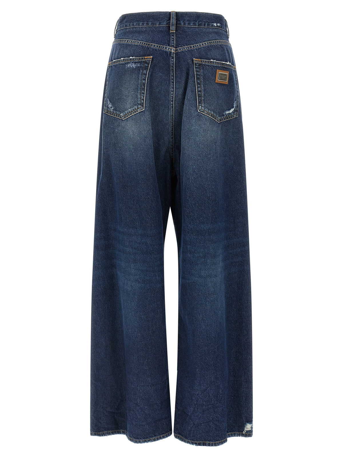 Wide leg jeans