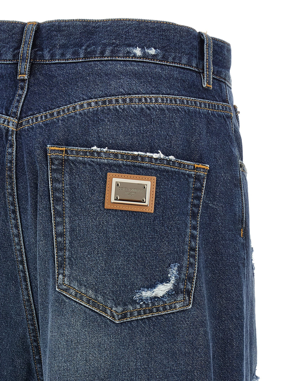 Wide leg jeans