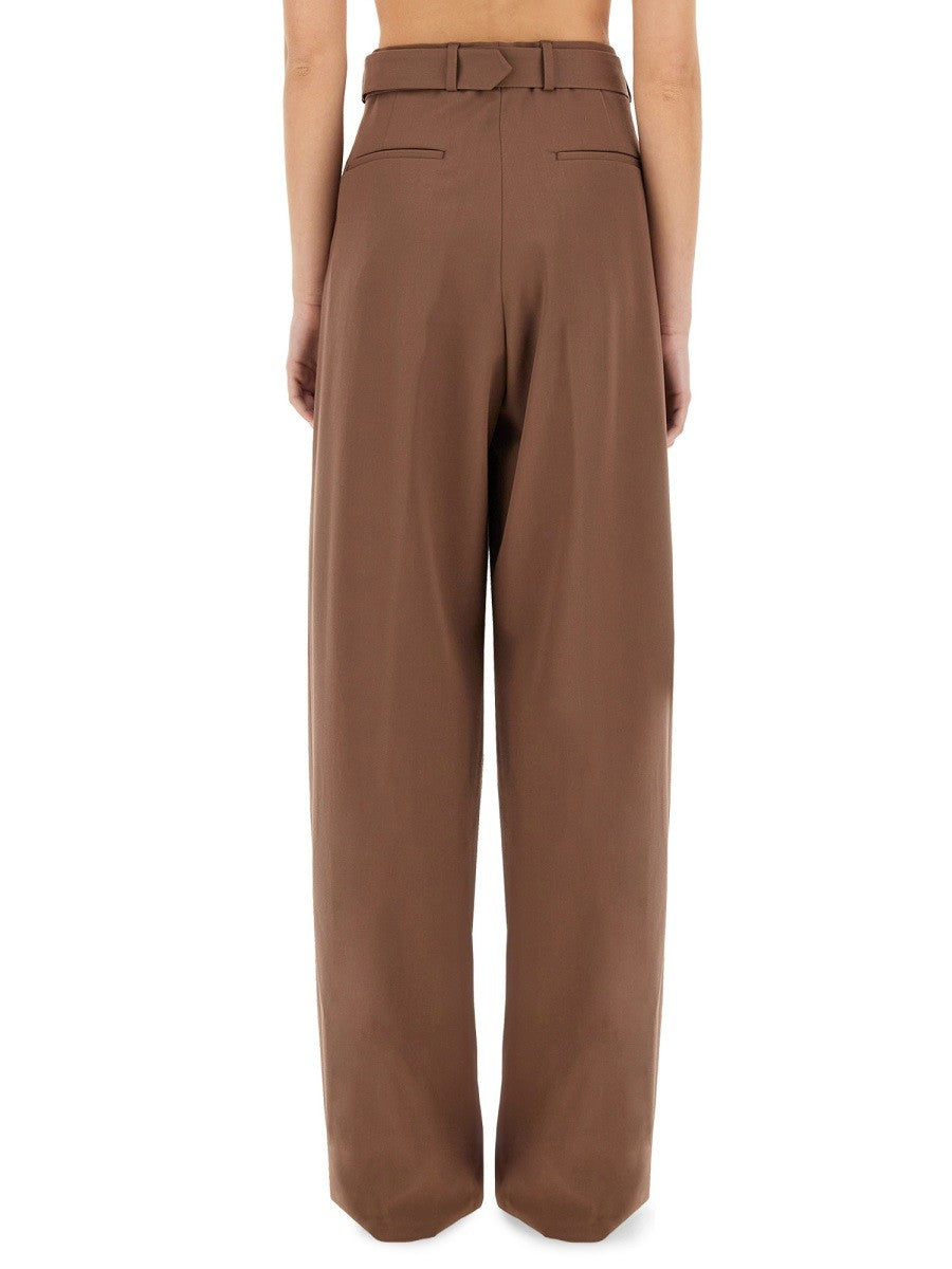 WIDE-LEG PANTS WITH BELT