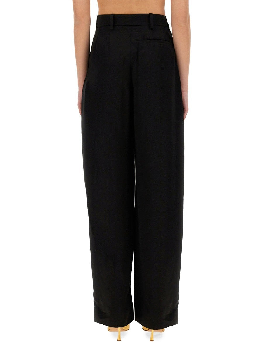 "WIDE-LEG" PANTS WITH PLEAT