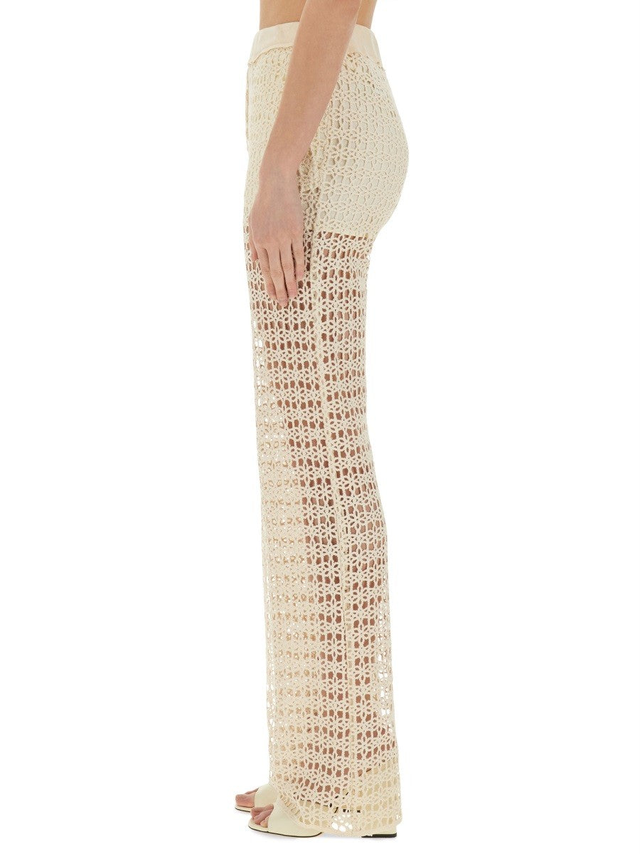 WIDE MACRAMÉ PANTS