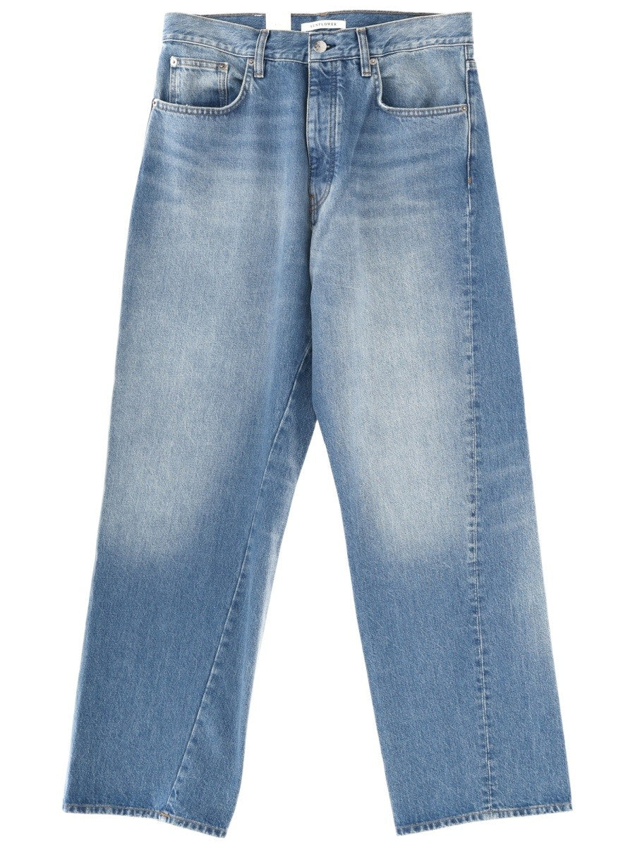 "WIDE TWIST" JEANS