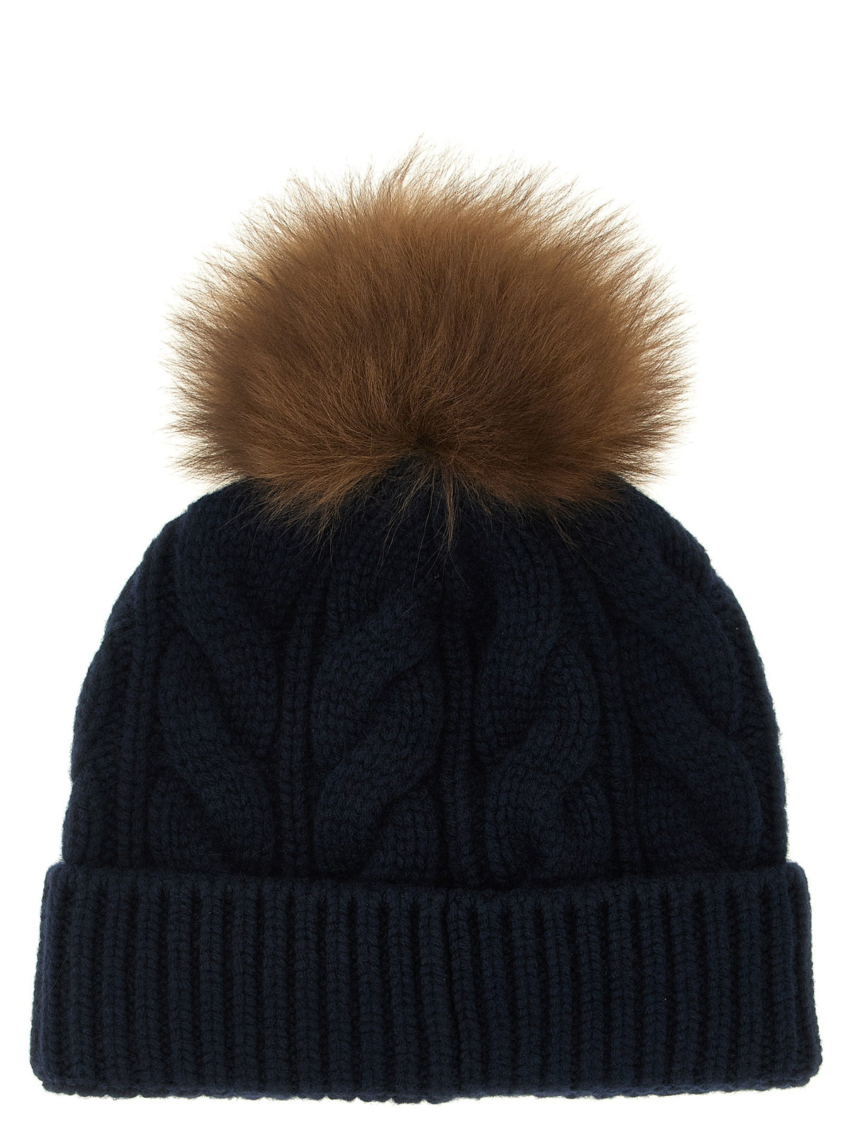 Wool and cashmere beanie
