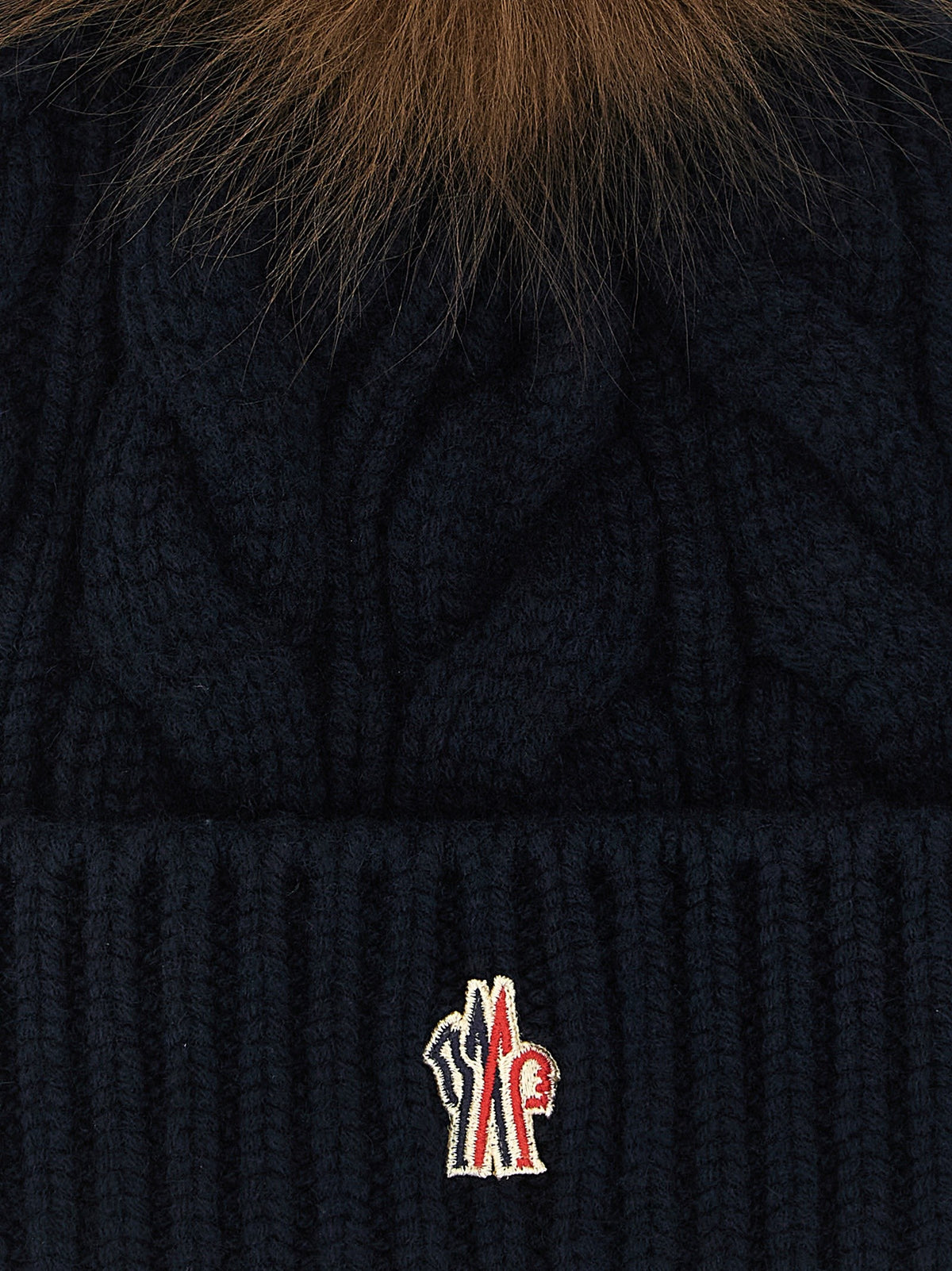 Wool and cashmere beanie