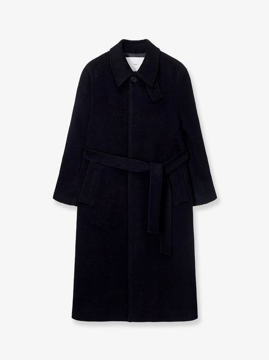 Wool and cashmere blend coat