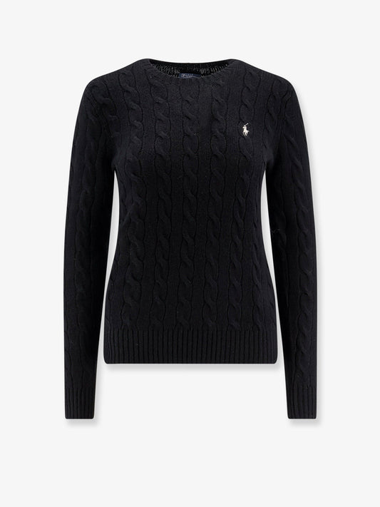 Wool and cashmere cable knit sweater