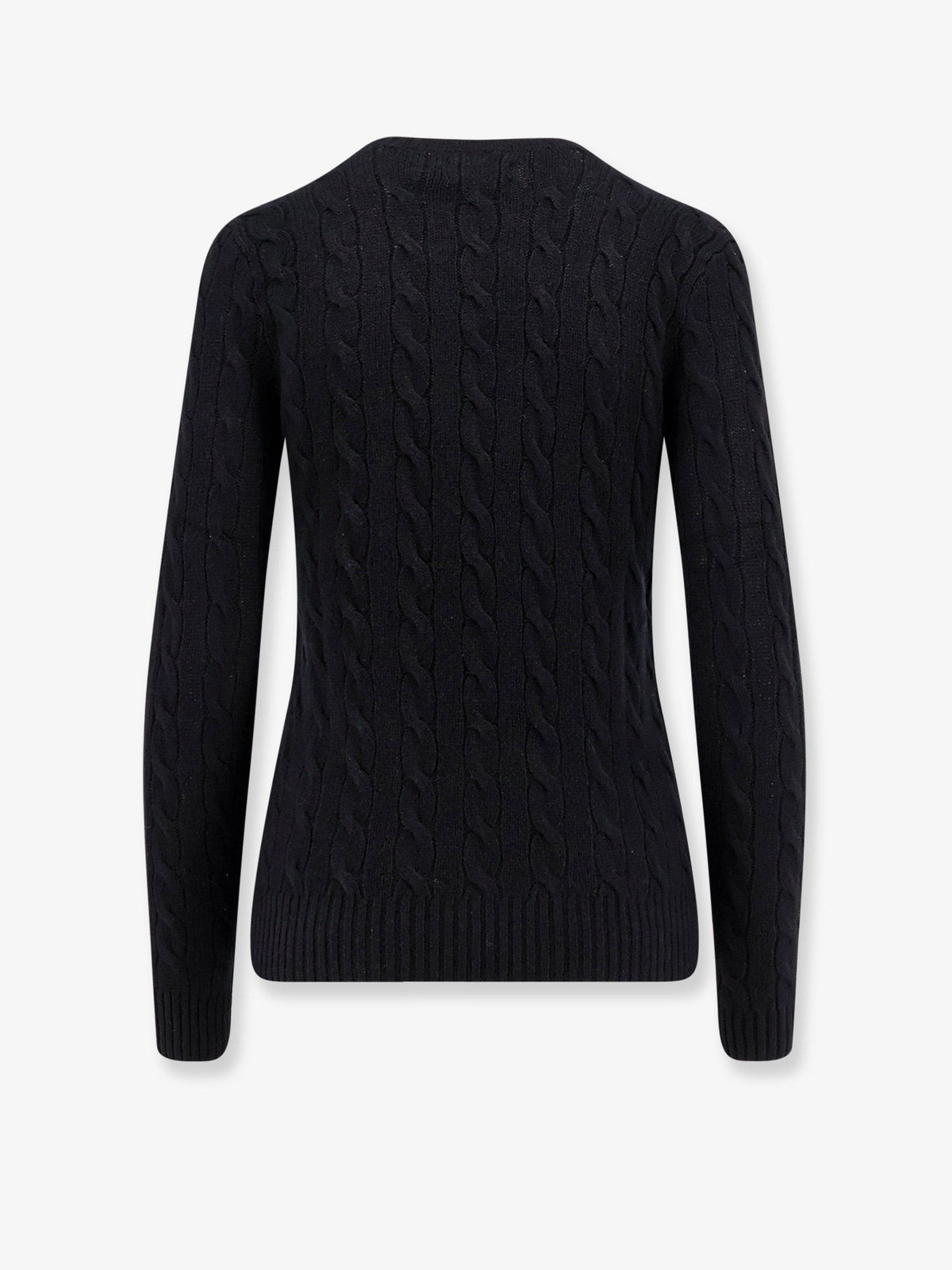 Wool and cashmere cable knit sweater