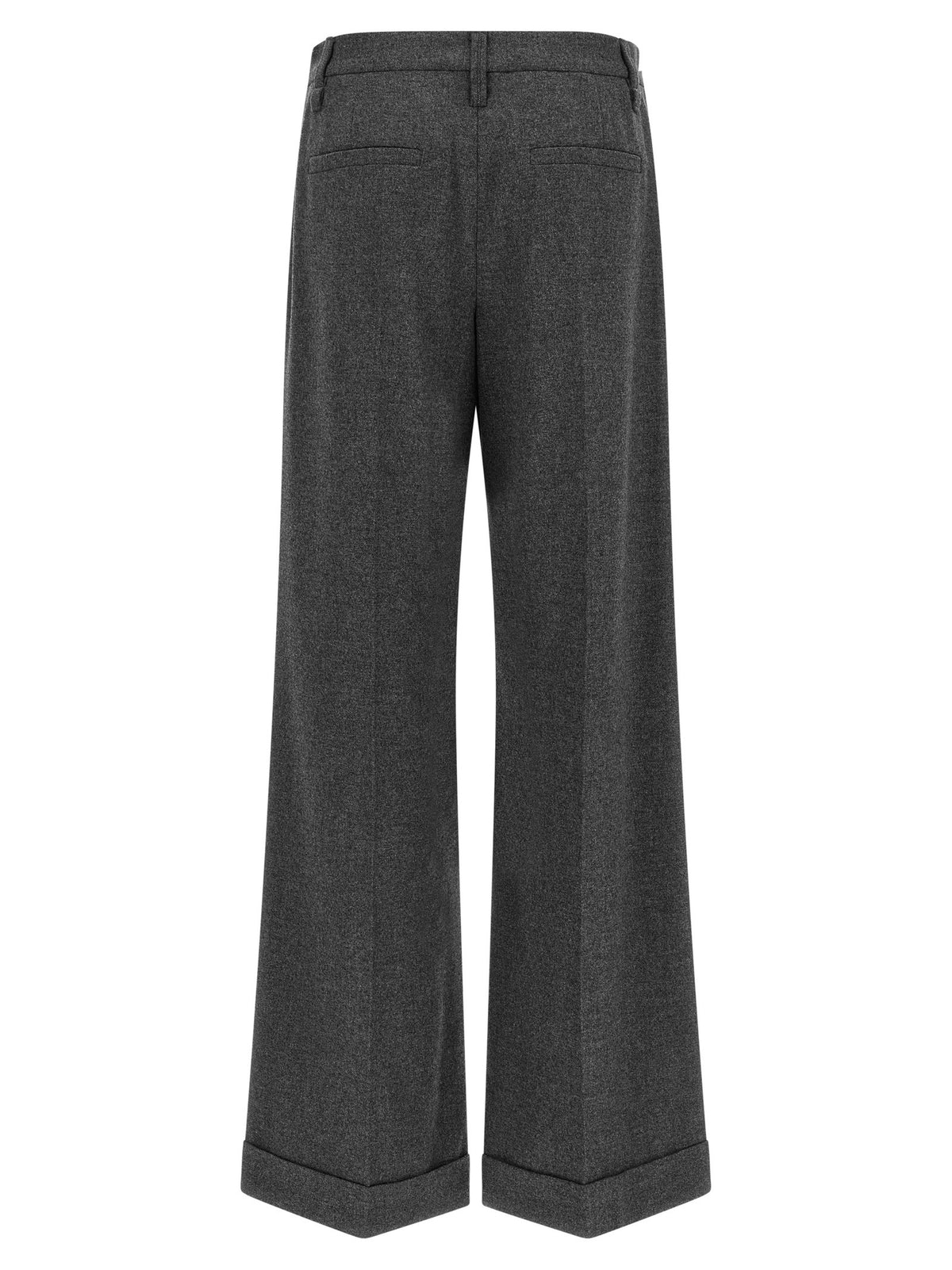 Wool and cashmere pants