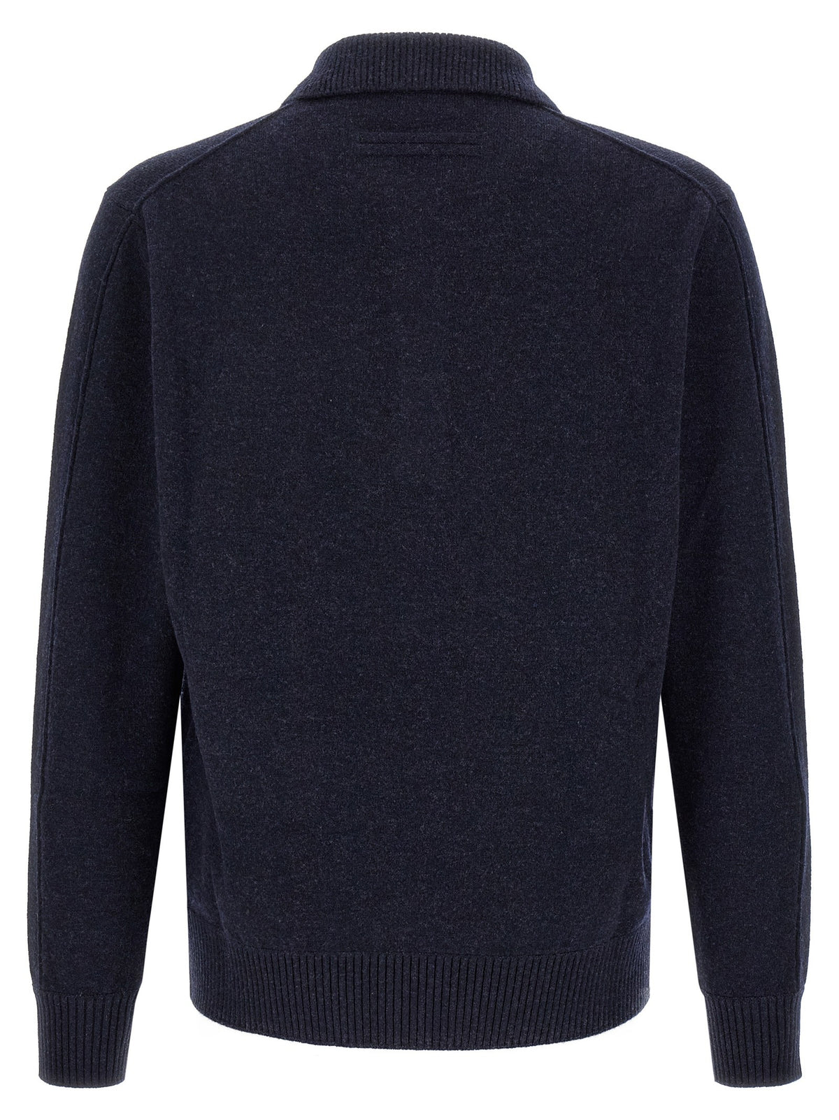 Wool and cashmere polo shirt