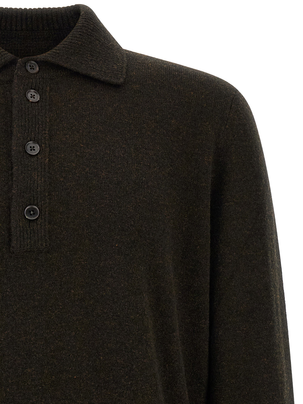 Wool and Cashmere polo shirt