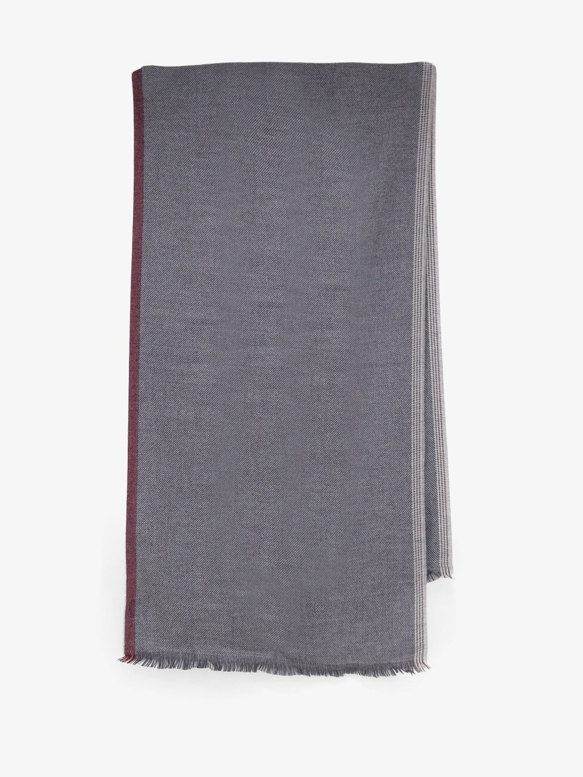 Wool and cashmere scarf