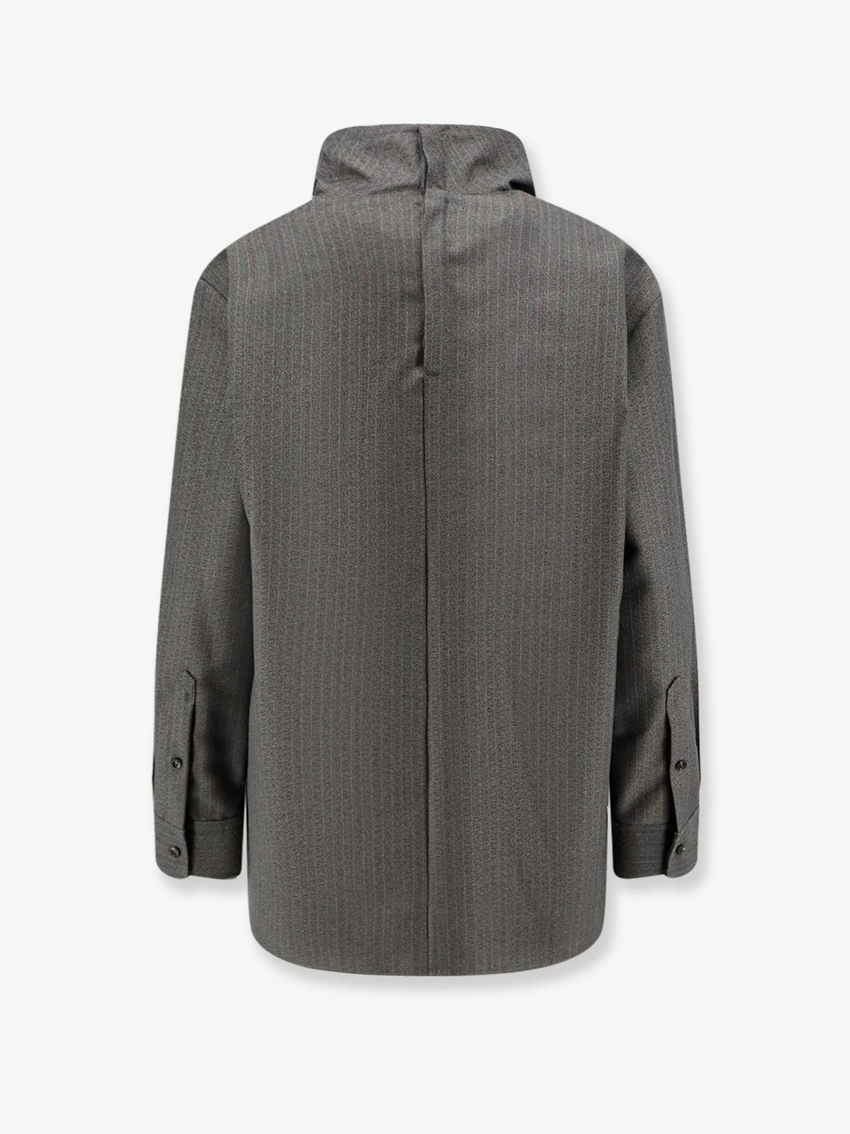 Wool and mohair shirt