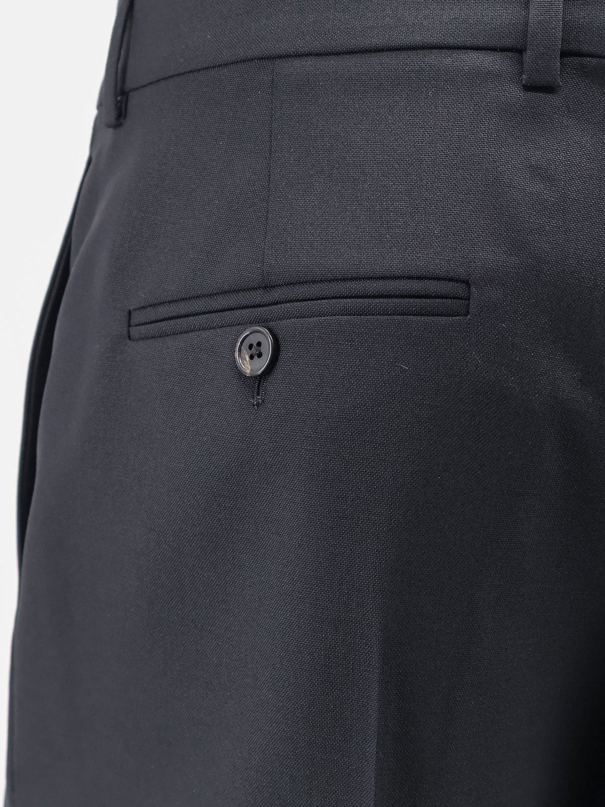 Wool and mohair trousers