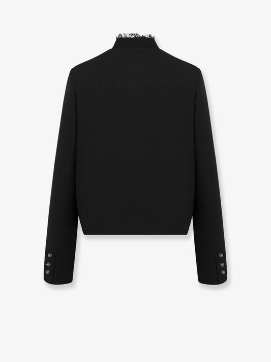 Wool and silk blazer