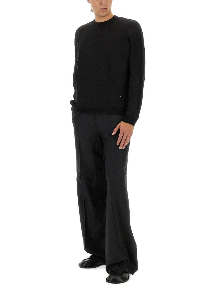 WOOL AND SILK PULLOVER
