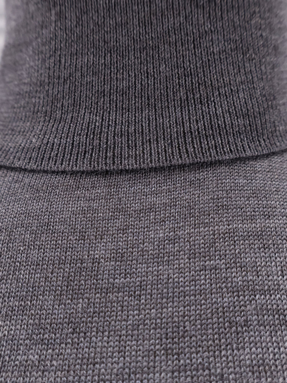 Wool and silk turtleneck