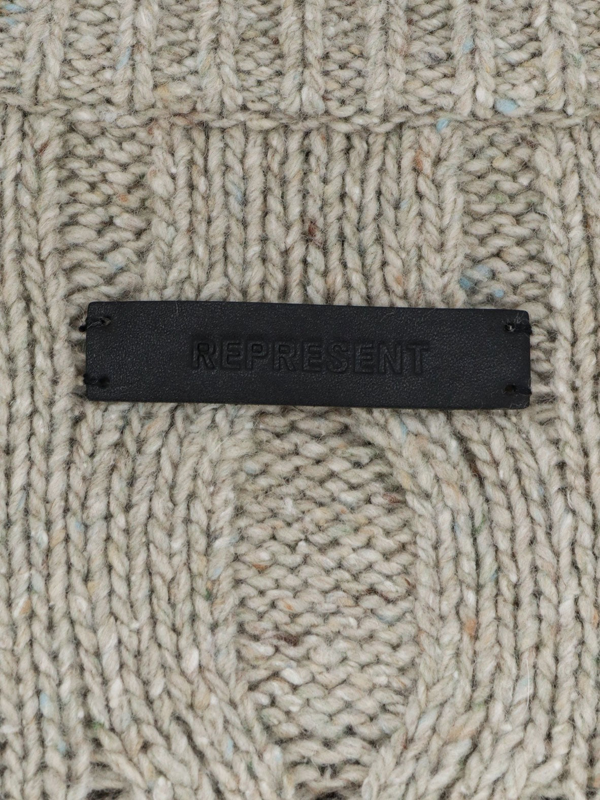 Wool and viscose blend sweater