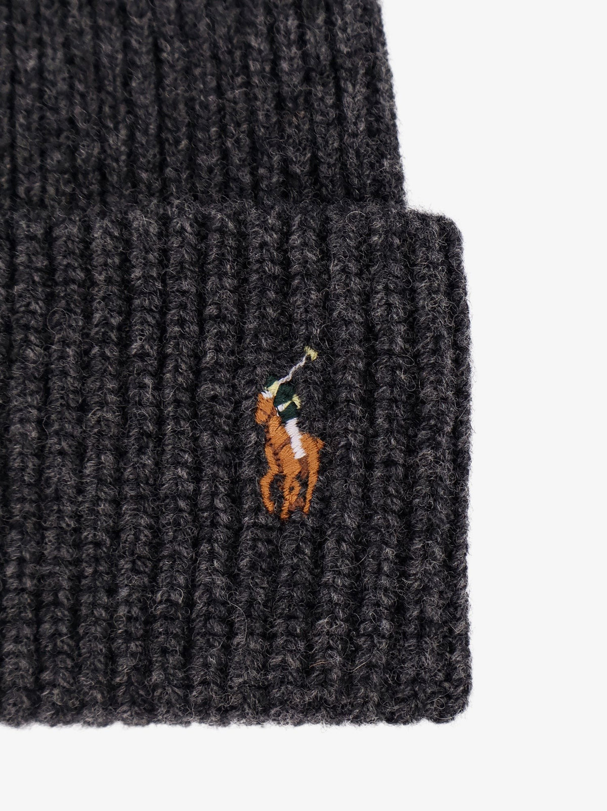 Wool blend beanie hat