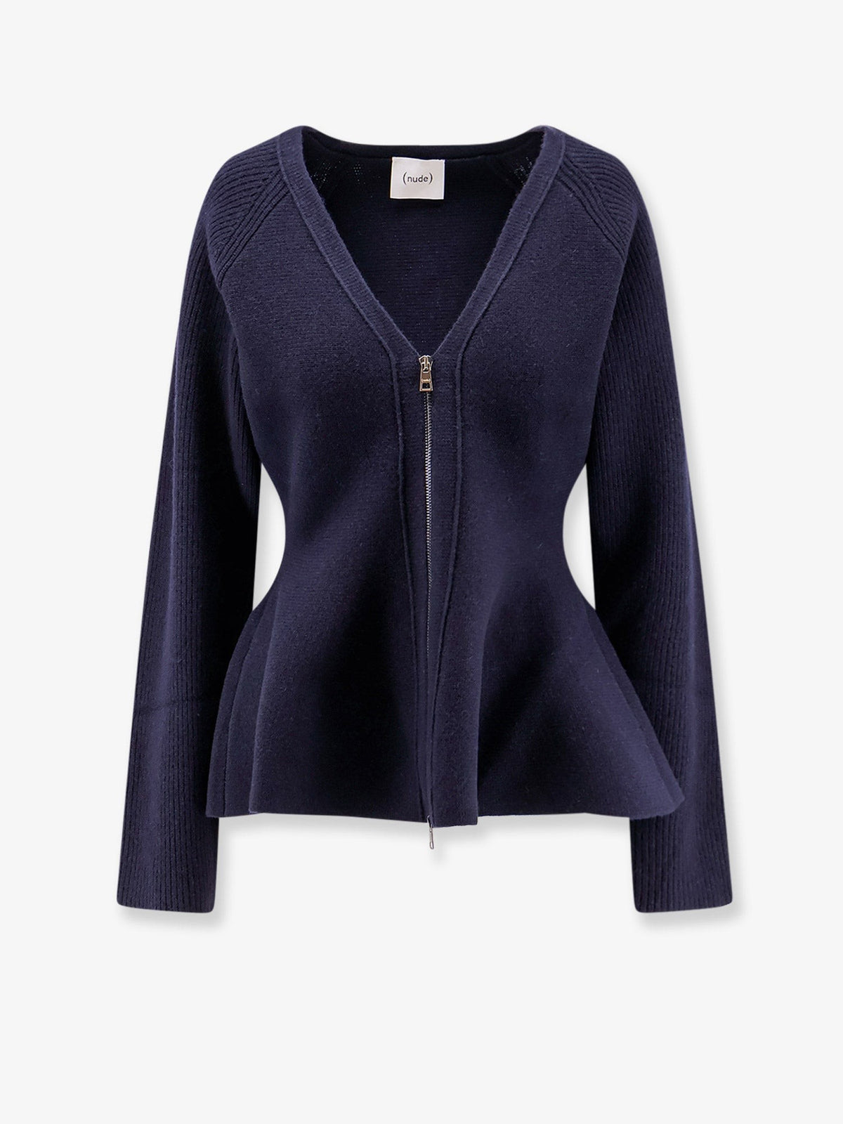 Wool blend cardigan