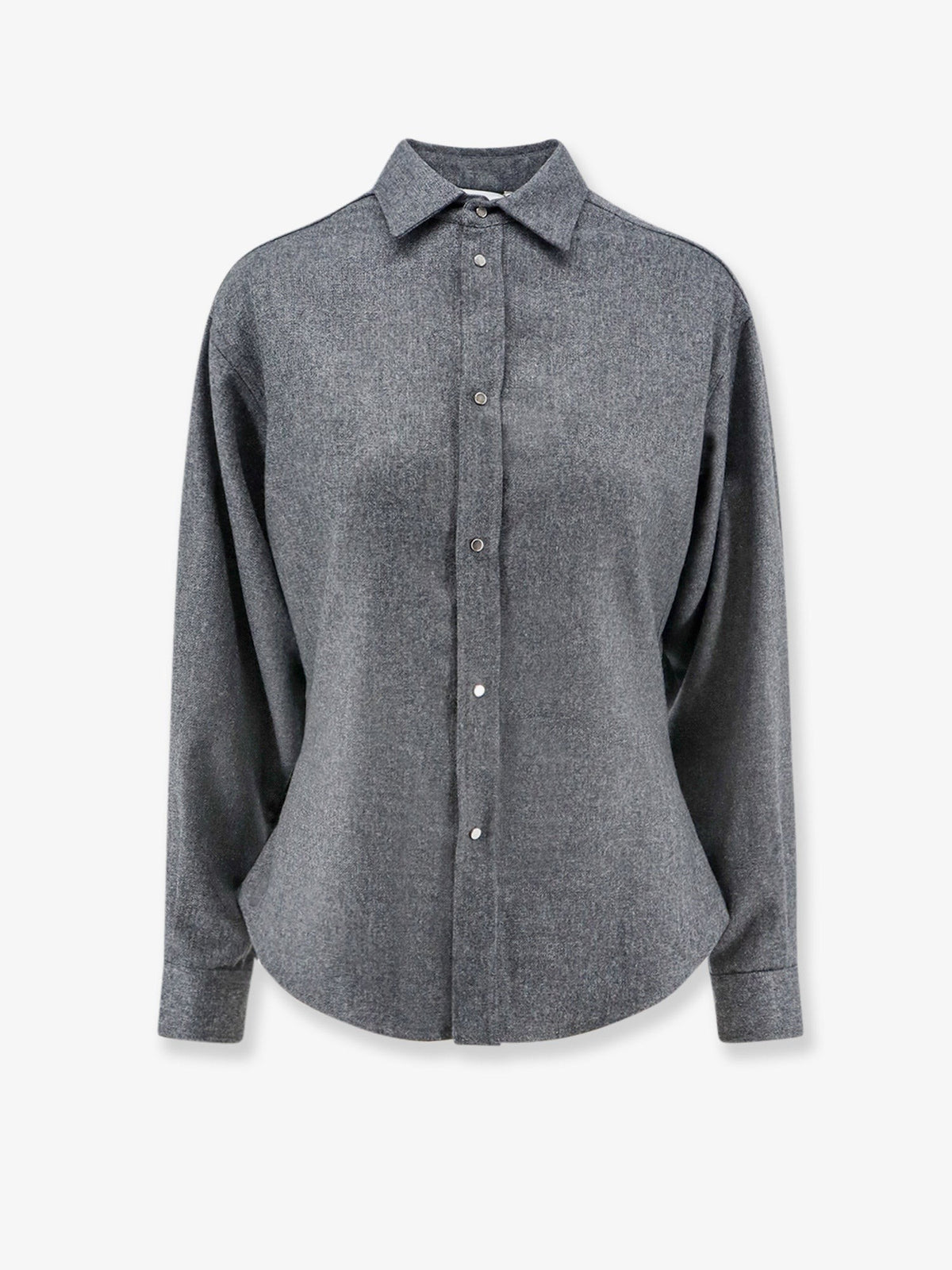 Wool blend shirt