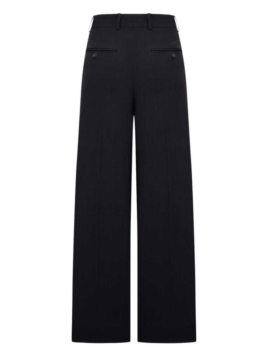 WOOL BLEND TAILORED PANTS