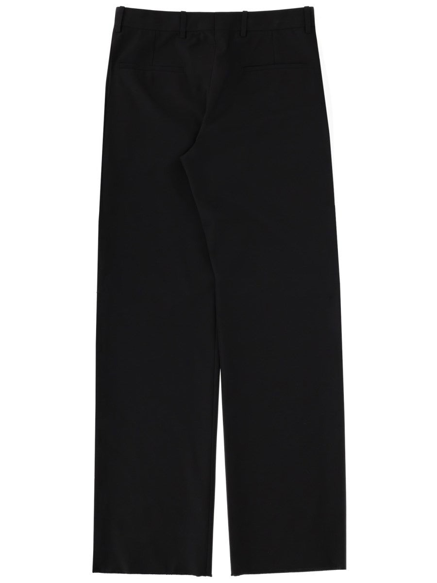 WOOL BLEND TAILORED PANTS
