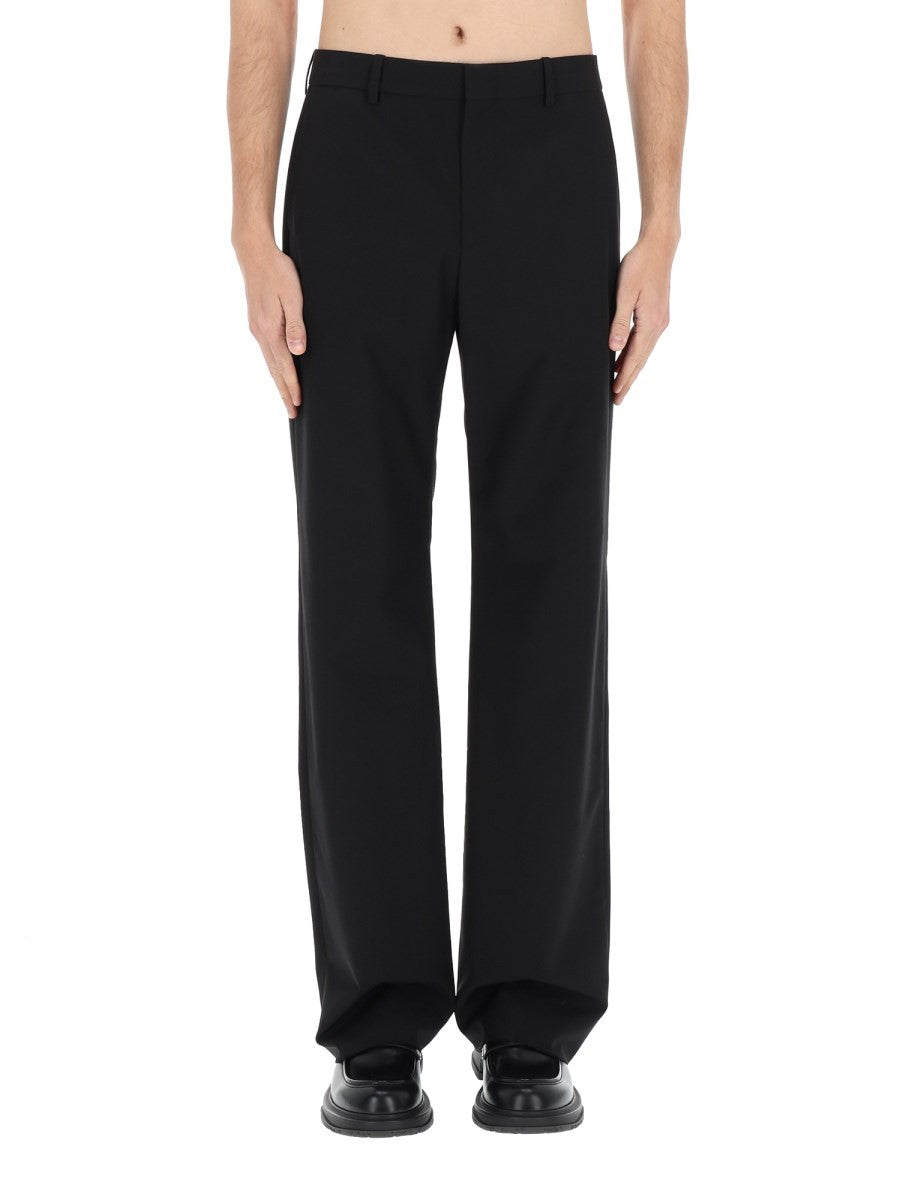 WOOL BLEND TAILORED PANTS