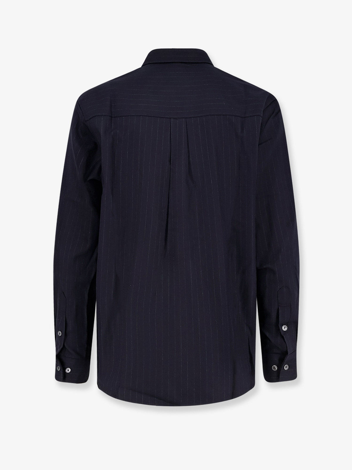 Wool blend Unisex striped shirt