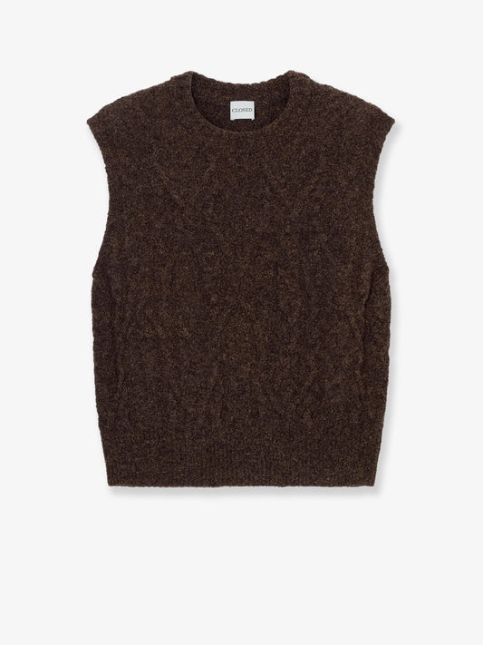 Wool blend vest