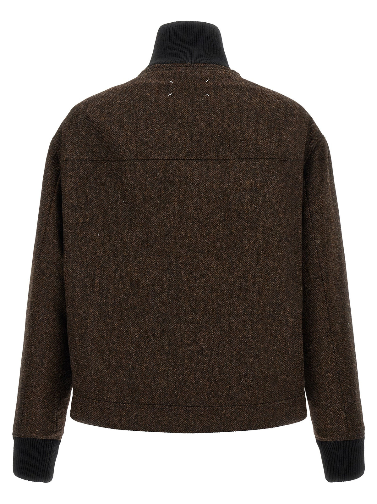 Wool bomber jacket