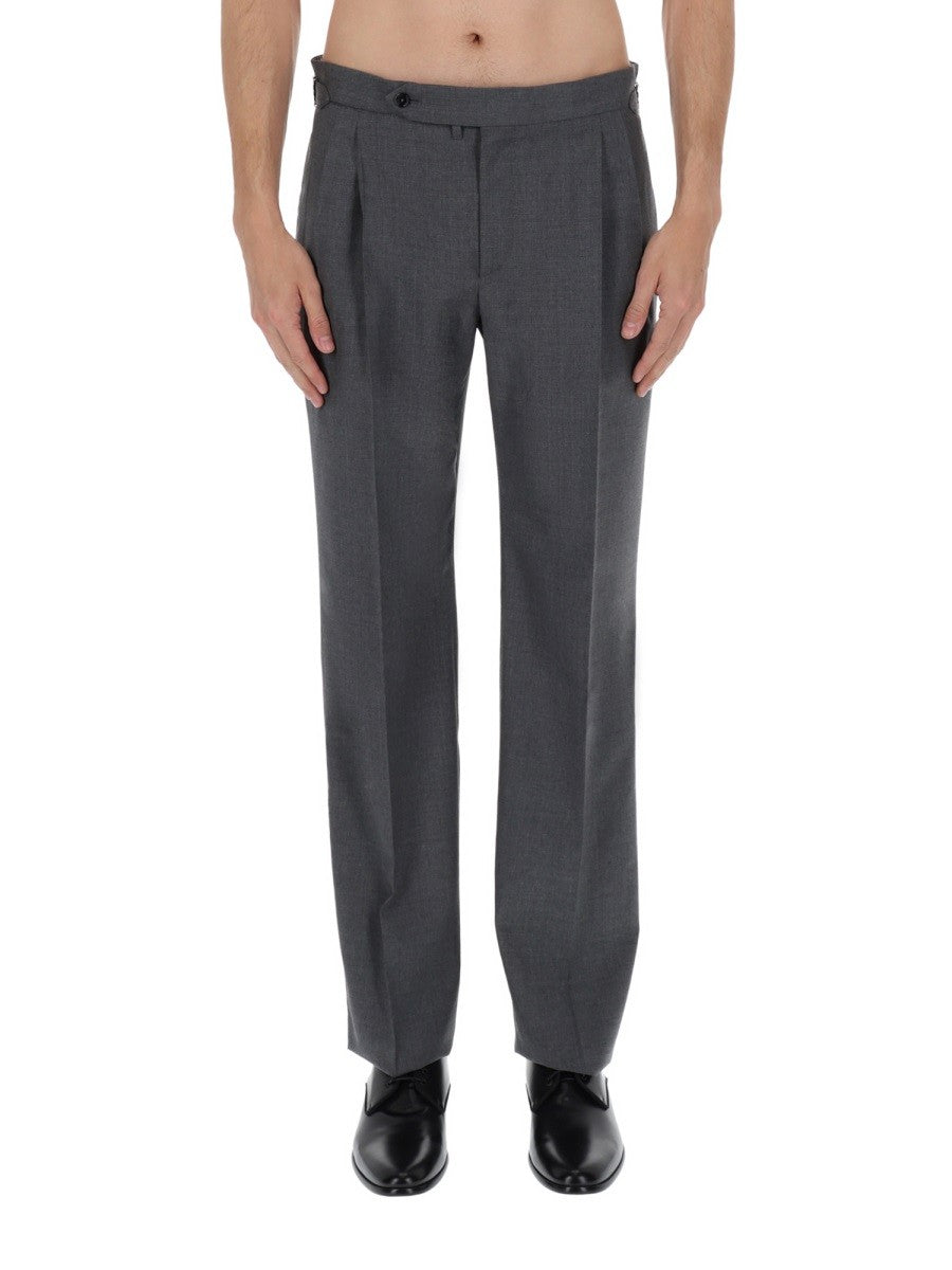 WOOL CANVAS PANTS
