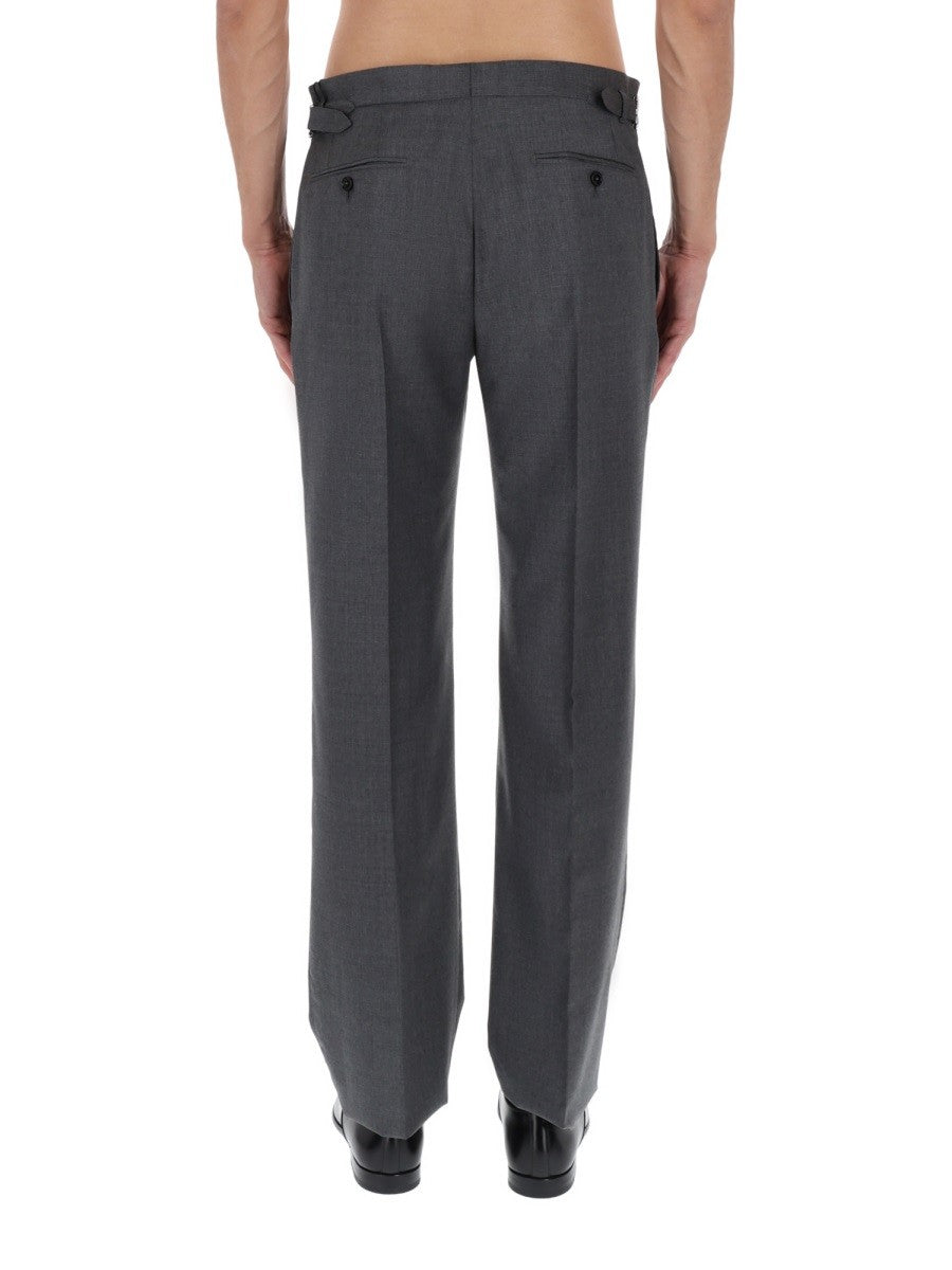 WOOL CANVAS PANTS