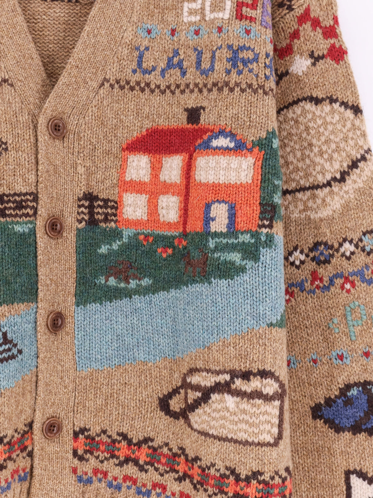 Wool cardigan