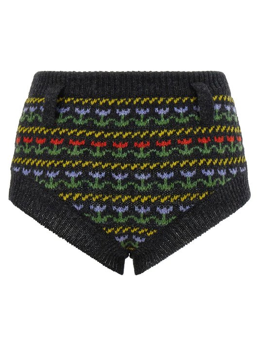 Wool culottes