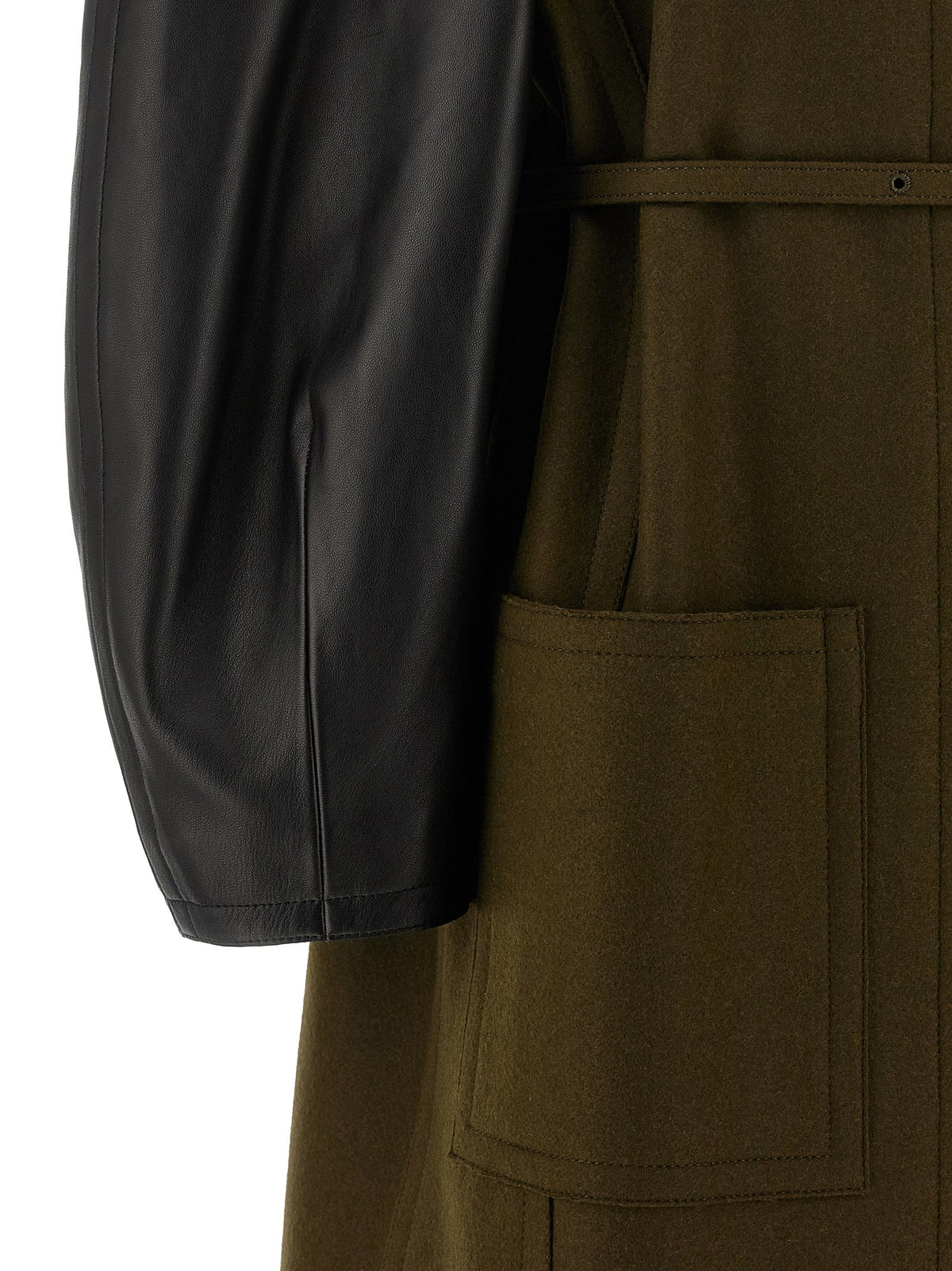 'Wool Felt' coat
