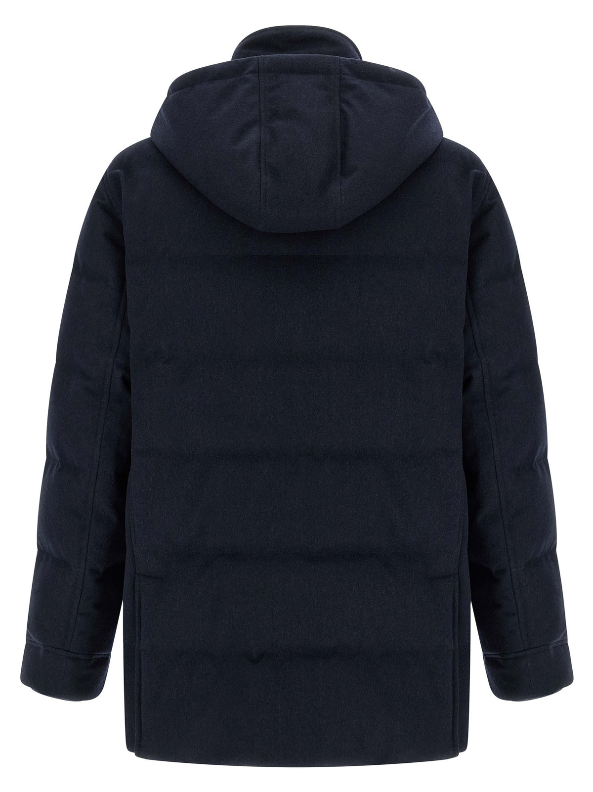 Wool flannel parka