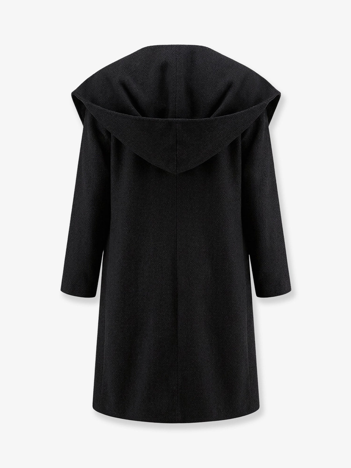 Wool Hoodie Coat