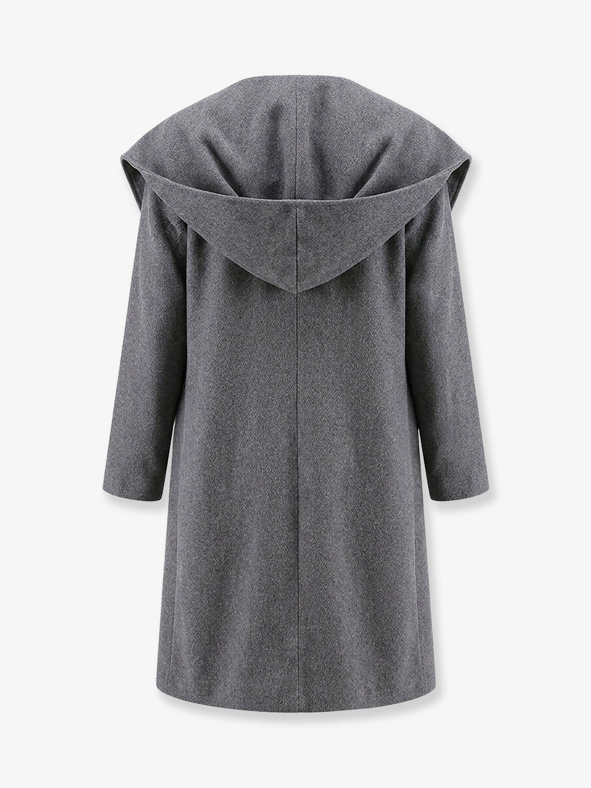 Wool Hoodie Coat