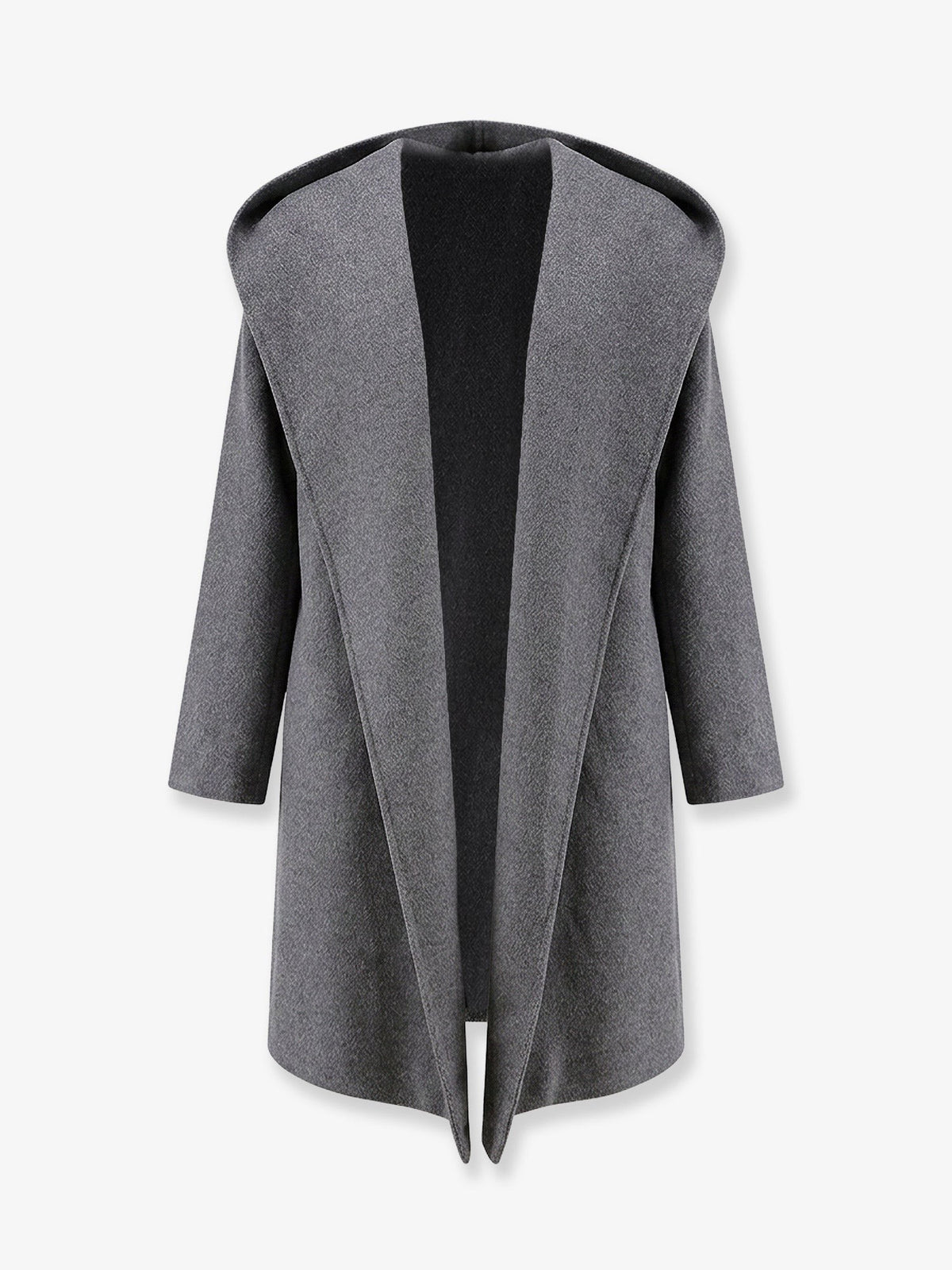 Wool Hoodie Coat