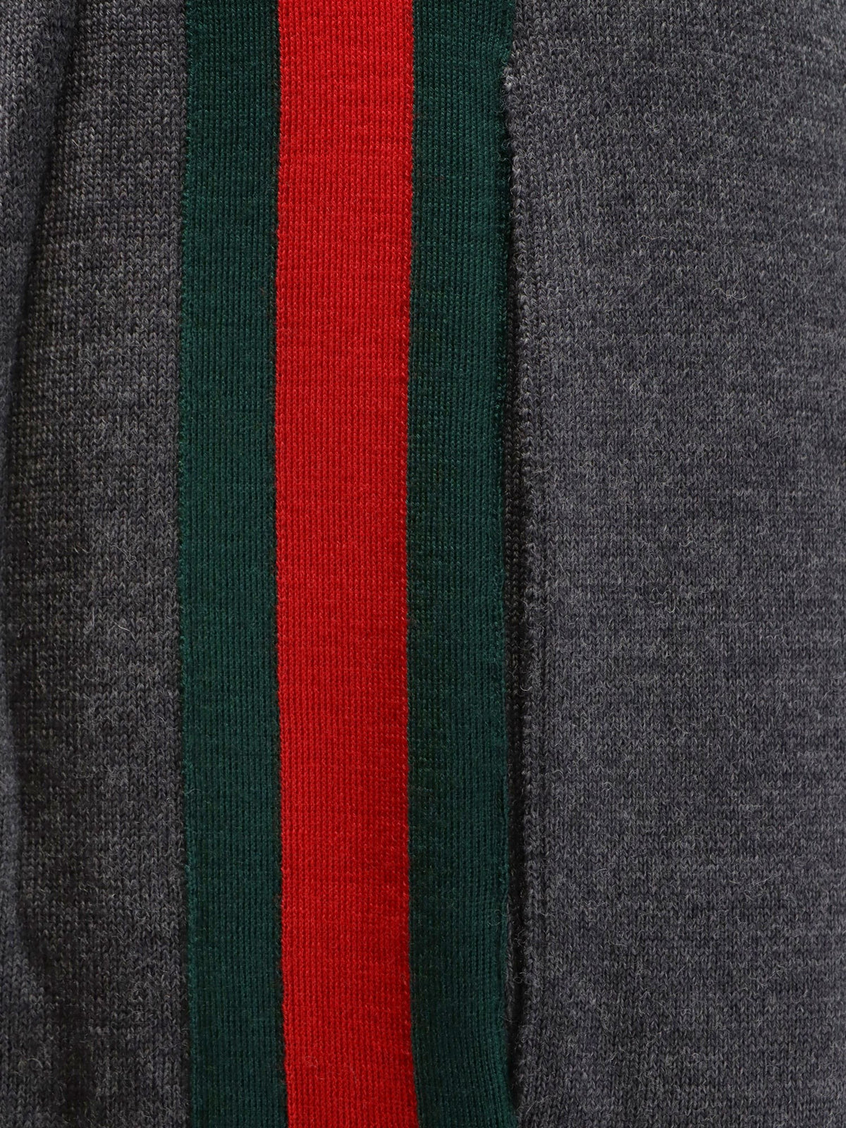 Wool leisure trousers with Web insert